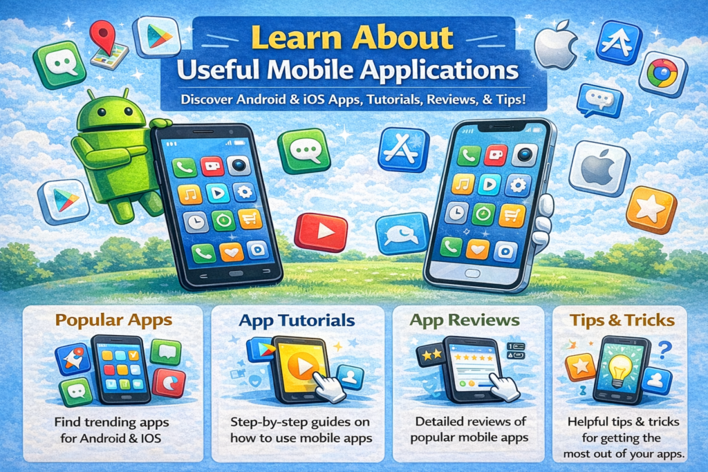 Useful mobile apps for daily tasks