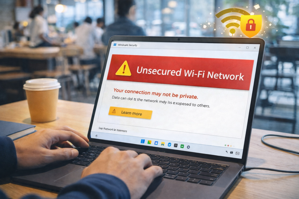 unsecured Wi-FI